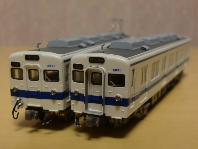 東武鉄道8000系キット 製作のポイント: とぶてつふぁん