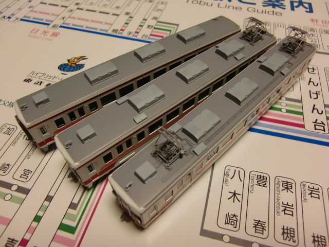 東武鉄道6050系(完成品)購入後のお手入れ: とぶてつふぁん