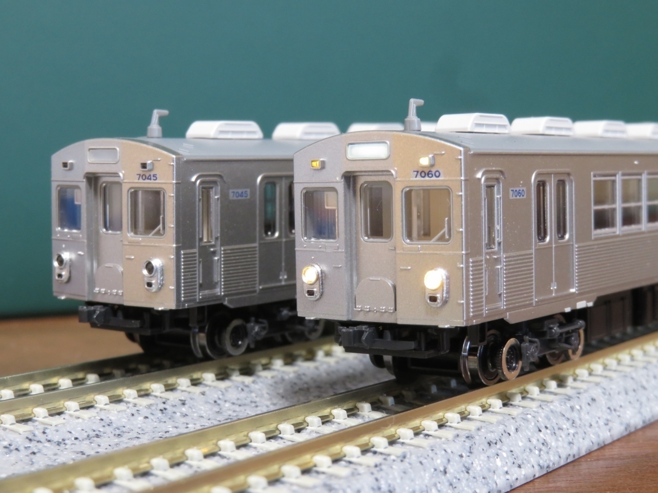 KATO 東京急行7000系 日比谷線直通仕様 8両 - 鉄道模型