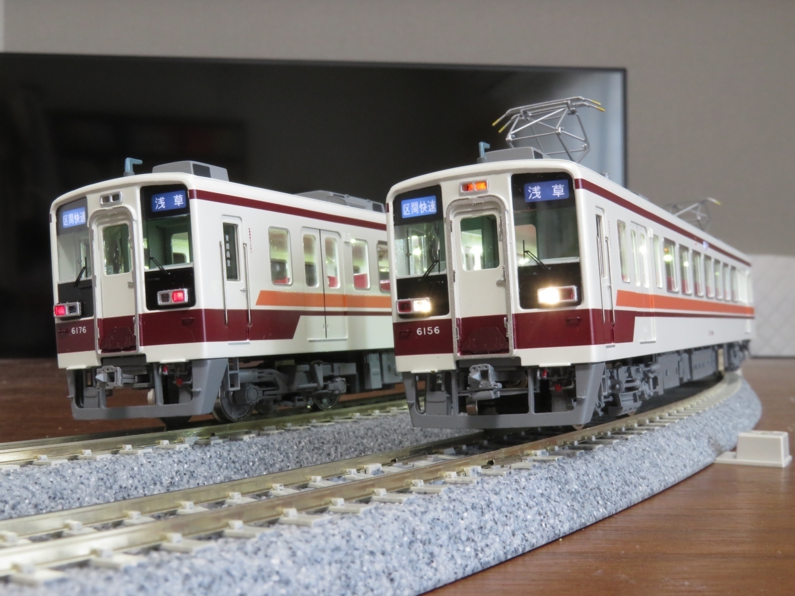 Nゲージ グリーンマックス 東武 6050系 ブツ6連セット - 鉄道模型