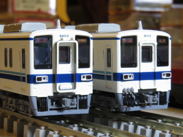東武鉄道8000系の新製品を前回品と比べてみる: とぶてつふぁん