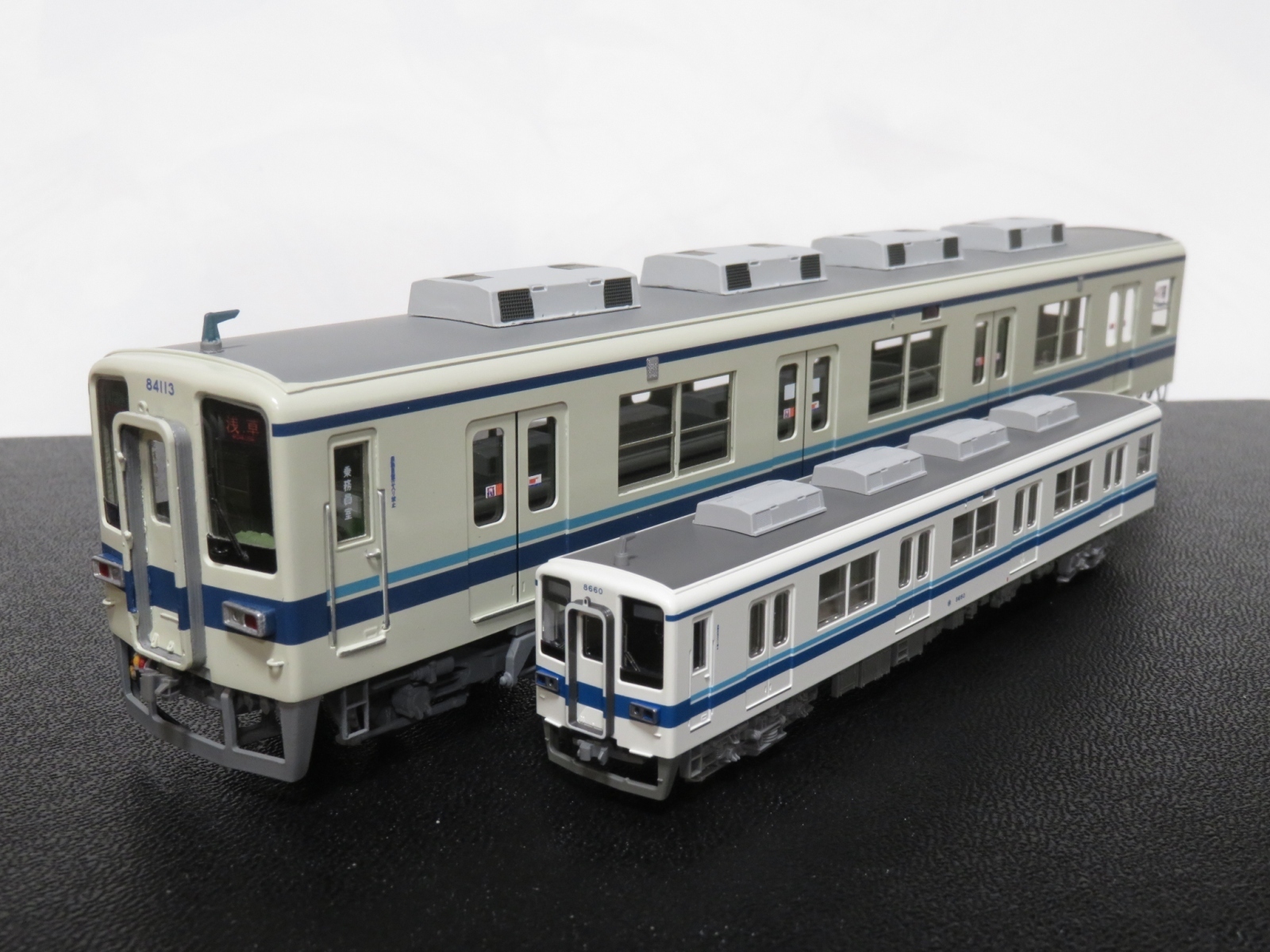 【最終値下げ】東武8000系(本線)　方向幕(ロール) 最終値下げ】東武8000系(本線)方向幕(ロール)